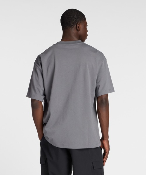 .グレー Tシャツ ショートスリーブ .新品 New Balance（ニューバランス） tシャツ ショートスリーブTシャツ