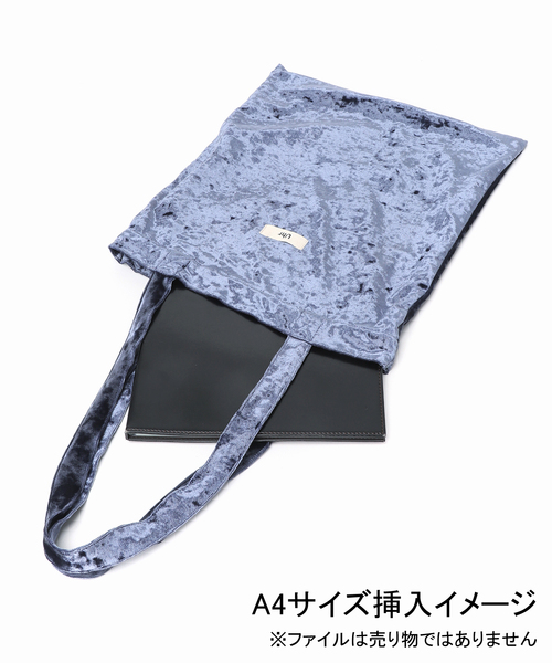 Spick&Span Uhr/ウーア　トートバッグ Spick＆Span トートバッグ Uhr/ウーア 別注Velour Tote