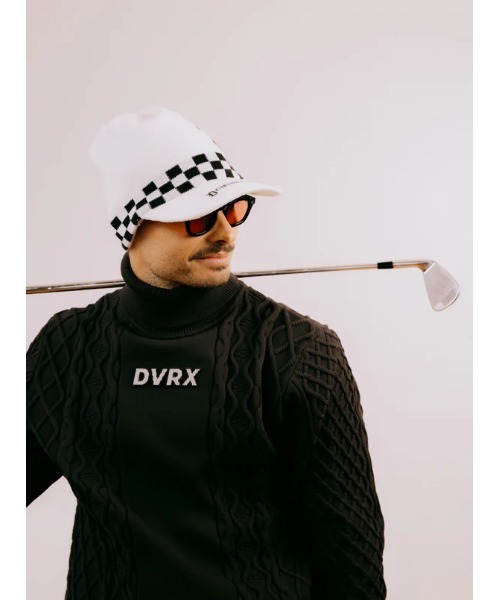 DEVEREUX GOLF セーター ニット 7G DVRX Knit Cable Turtle Neck