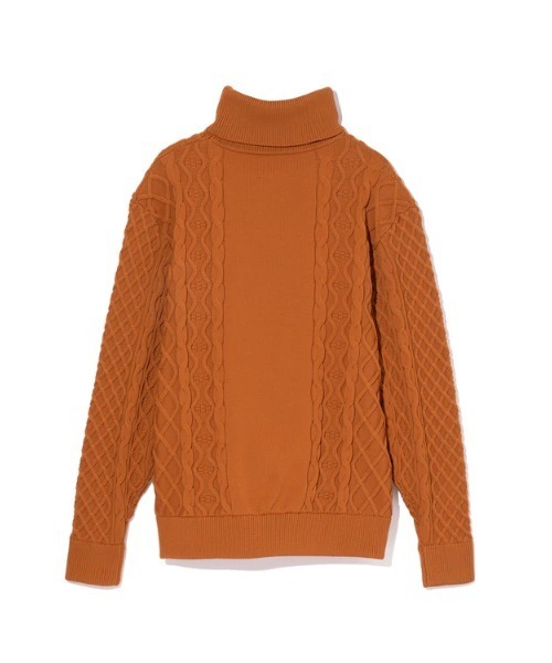DEVEREUX GOLF セーター ニット 7G DVRX Knit Cable Turtle Neck