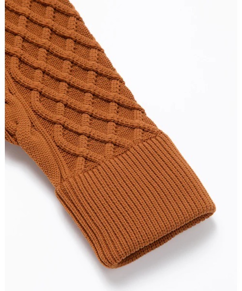 DEVEREUX GOLF セーター ニット 7G DVRX Knit Cable Turtle Neck