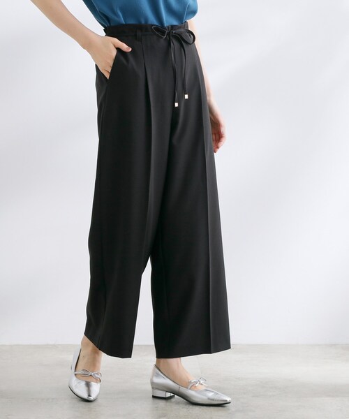 grove（グローブ） ワイドパンツ パンツ 美バランスが叶う ハイ