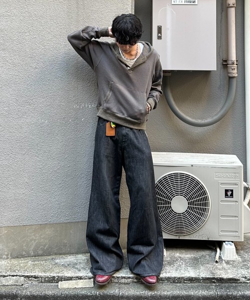 マルチサイズ ジーンズ ZOZOMARKET by みずきち-5ポケットバギーデニム