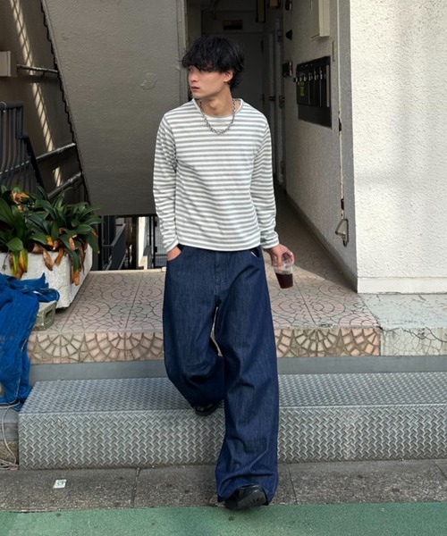 マルチサイズ ジーンズ ZOZOMARKET by みずきち-5ポケットバギーデニム