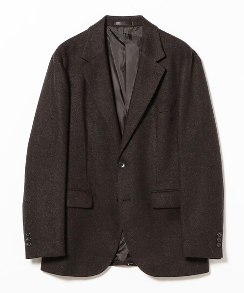 BEAMS+ 【美品】テーラードジャケット 黒 メタルボタン ビジネス メンズ スーツスタイルMARUTOMI 【ブラック限定】 ブレザー メンズ 黒