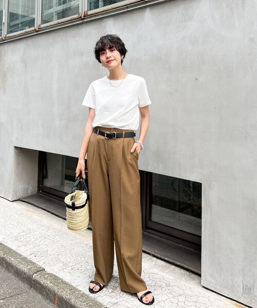 「NOLLEY'S」 半袖Tシャツ 36 ブラック系その他 レディース
