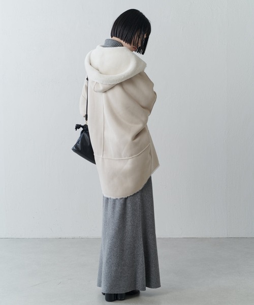 美品，made in Italy】︎Luis Trenker ムートン コート 美品,made in