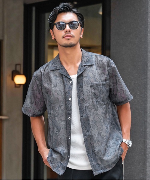JEMORGAN（ジェーイーモーガン） シャツ 半袖 「JEMORGAN LONG JOHNS