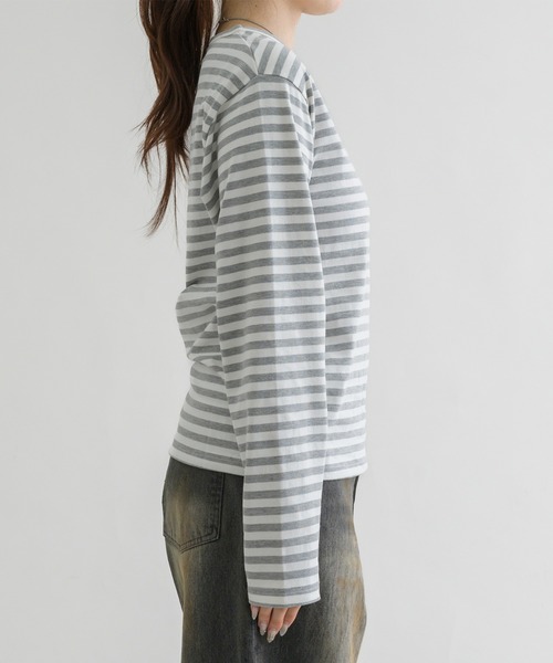 seesee yesgoodmarket ボーダーロングスリーブ seesee yesgoodmarket ボーダーロングスリーブ seesee