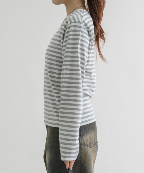 seesee yesgoodmarket ボーダーロングスリーブ seesee yesgoodmarket ボーダーロングスリーブ seesee