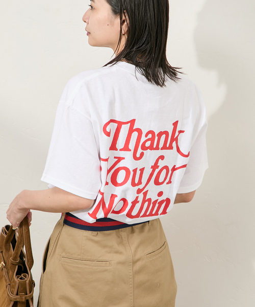 tシャツ 「NOTHIN SPECIAL/ナッシンスペシャル」 THANK YOU TEE レディース