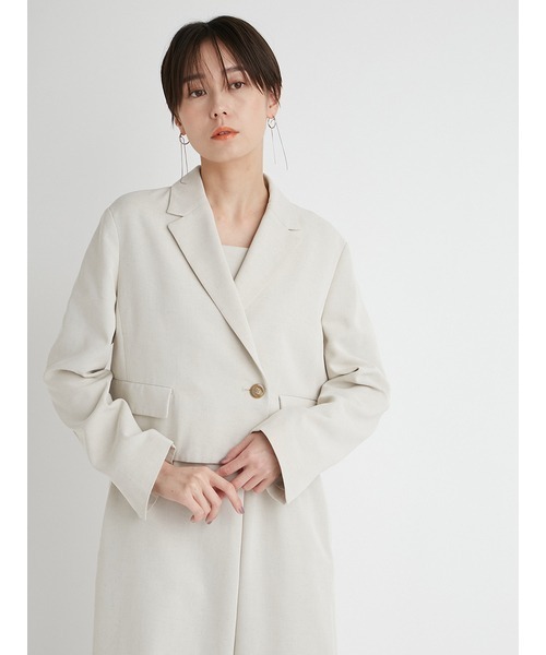 emmi テーラードジャケット ホワイト