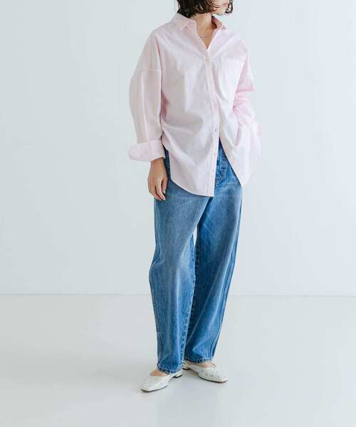「URBAN RESEARCH」 加工デニムパンツ 36 インディゴブルー レディース