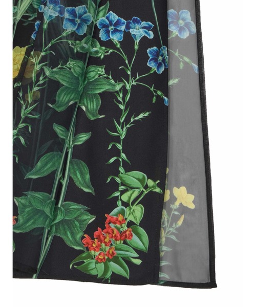 Ameri（アメリ） ロング スカート ESMERALDA IN FULL BLOOM SKIRT