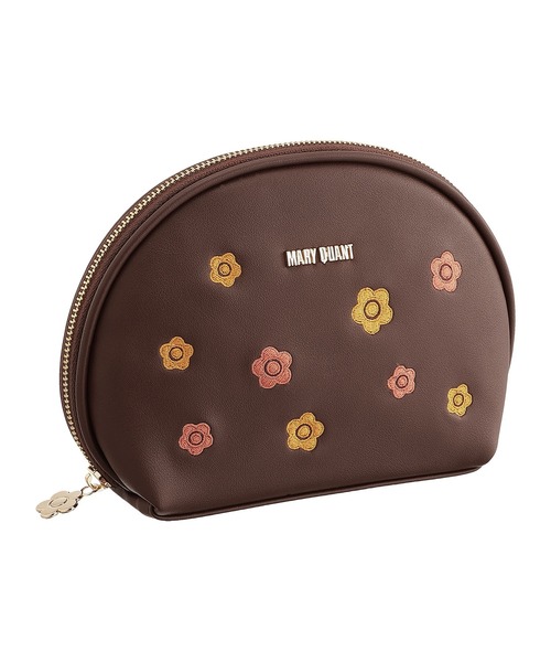 MARY QUANT ポーチ マリークワント mary quant バイカラーデイジー刺繍