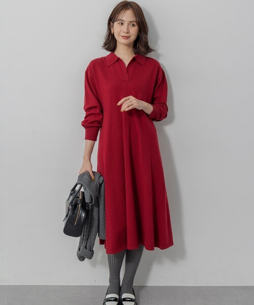 ワンピース スキッパーニット : ZOZOTOWN Yahoo!店 - 通販 - Yahoo