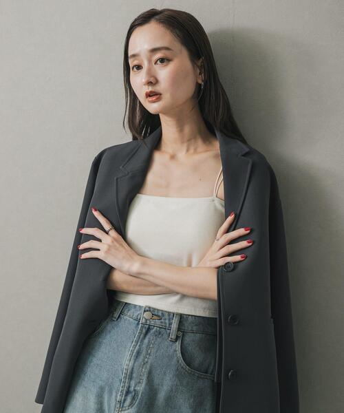 SENSE OF PLACE by URBAN RESEARCH キャミソール クロップドカップツキ