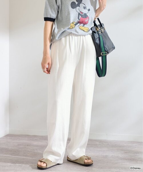 「FRAMeWORK」 チノパンツ 38 ホワイト レディース_画像3