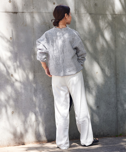 「FRAMeWORK」 チノパンツ 38 ホワイト レディース_画像8