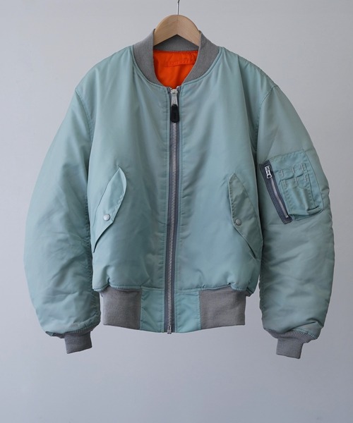 ジャケット・アウター 90s ma-1 jacket 古着 80-90s ALPHA MA-1 ミリタリー リバーシブル フライト