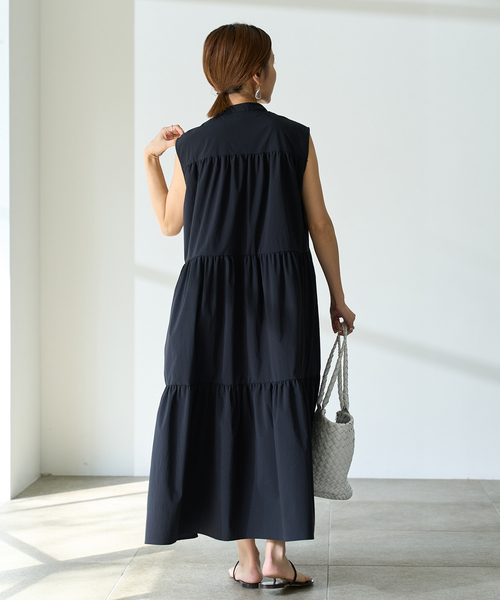 IENA（イエナ） ノースリーブワンピース 38 ホワイト レディース