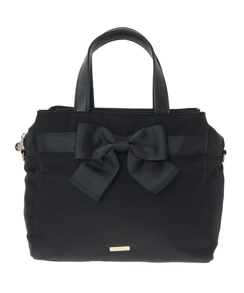 Maison de FLEUR（メゾンドフルール） トートバッグ グログランリボン3