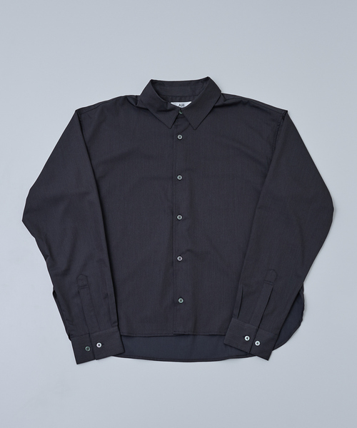 AH ABAHOUSE シャツ LONG SLEEVE CROPPED SHIRT / ロングスリーブ