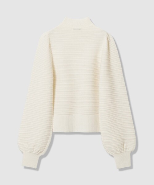 ANAYI（アナイ） ニット セーター リップルタックパフ プルオーバー