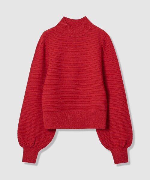 ANAYI（アナイ） ニット セーター リップルタックパフ プルオーバー