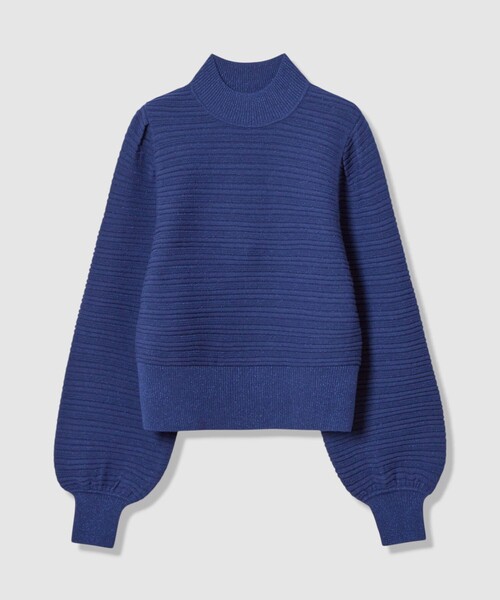 ANAYI（アナイ） ニット セーター リップルタックパフ プルオーバー