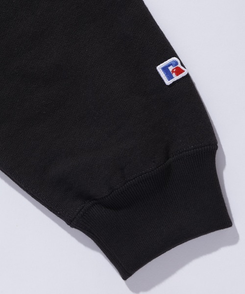 XLARGE×RUSSELL ATHLETIC パーカー ブラック L Russell Athletic（ラッセルアスレティック）の「XLARGE×RUSSELL