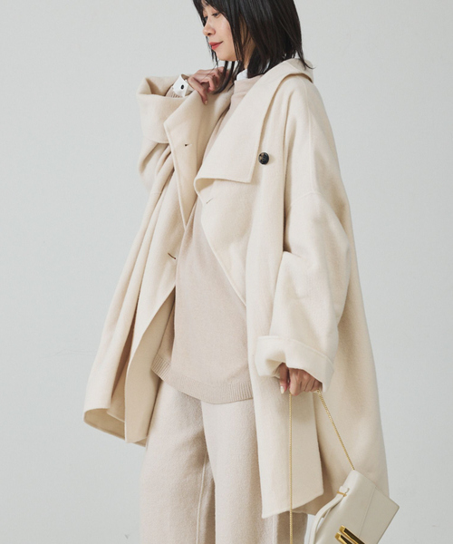 Rouge vif（ルージュ ヴィフ） コート アウター 「2サイズ展開」ウール