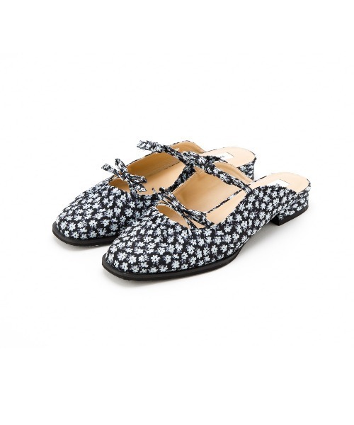「Casselini」 フラットサンダル 23cm シルバー レディース_画像7