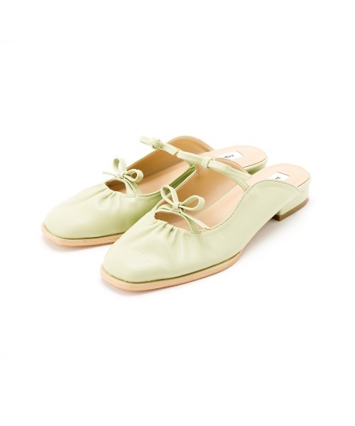 「Casselini」 フラットサンダル 23cm シルバー レディース_画像9