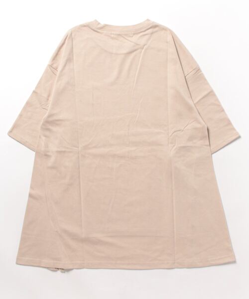 「INED CLARO」 半袖カットソー フリー ライトグリーン レディース_画像2