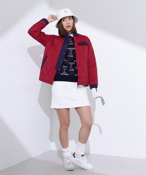 PING（ピン） ニット セーター 「PING APPAREL」ジャガード総柄クルー
