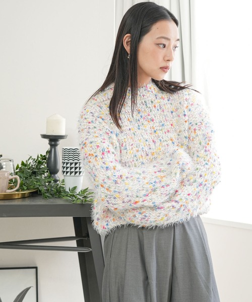 mili an deni（ミリアンデニ） タートルネック ニット セーター