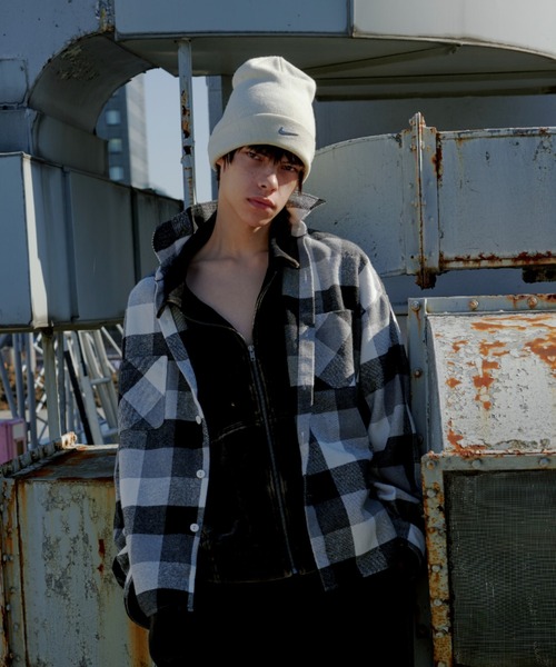 BEAVER（ビーバー） シャツ B omnivore/ビーオムニボー BLOCK CHECK