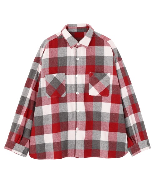BEAVER（ビーバー） シャツ B omnivore/ビーオムニボー BLOCK CHECK