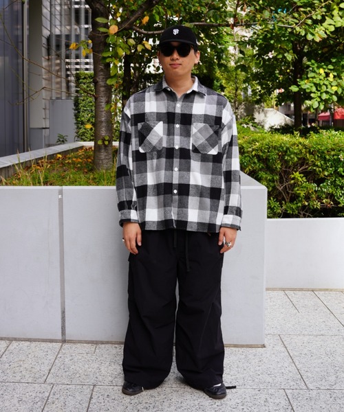 BEAVER（ビーバー） シャツ B omnivore/ビーオムニボー BLOCK CHECK