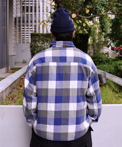 BEAVER（ビーバー） シャツ B omnivore/ビーオムニボー BLOCK CHECK