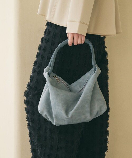 BEAUTY＆YOUTH UNITED ARROWS ハンドバッグ レザーライク コンビ 