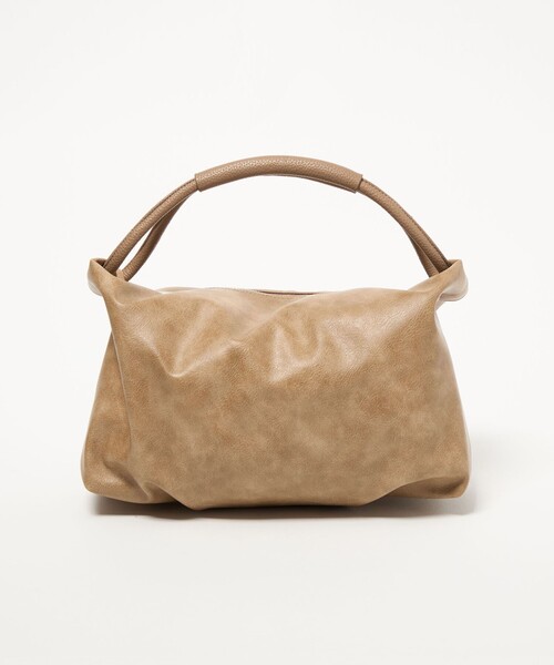 BEAUTY＆YOUTH UNITED ARROWS ハンドバッグ レザーライク コンビ 