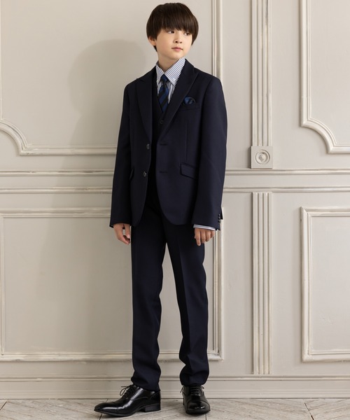 WF by WANDER FACTORY スーツ 6点セット160cm ネイビー WF BY WANDER FACTORY フォーマル 発表会 卒園式 入学式 フォーマル