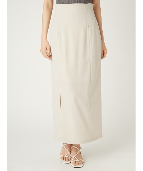 「FRAY I.D」 タイトスカート 0 ベージュ レディース_画像3