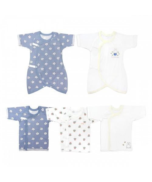 ベビー肌着 miffy ミッフィー 新生児肌着5点セット | Miffy | 04