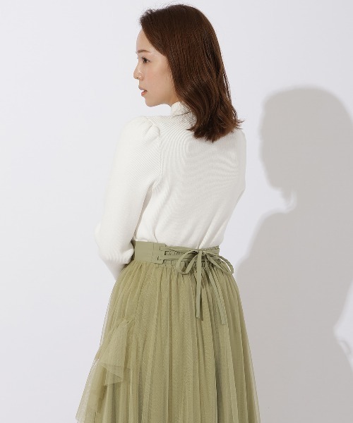 「AND COUTURE」 長袖ニット MEDIUM ブラック レディース_画像7