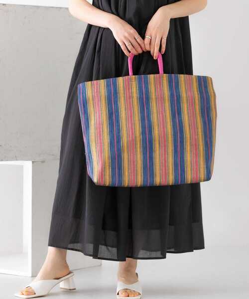 「KBF」 ハンドバッグ ONE ブルー系その他 レディース_画像4