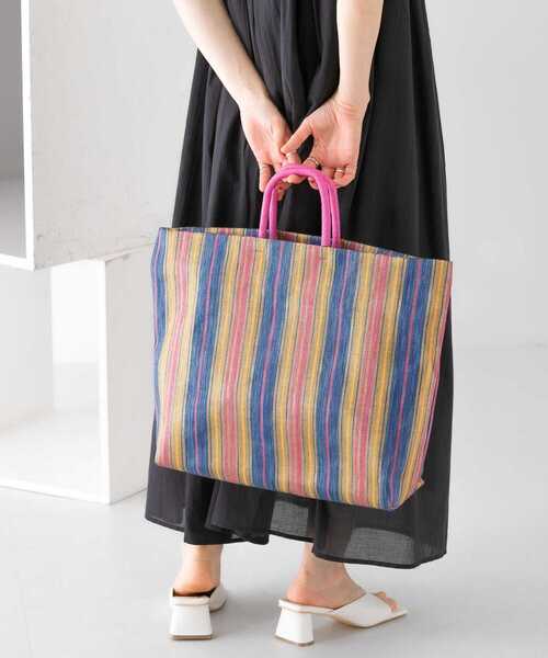 「KBF」 ハンドバッグ ONE ブルー系その他 レディース_画像5