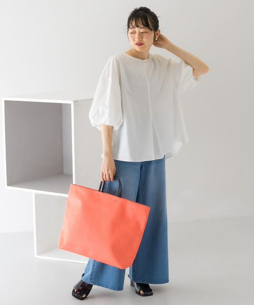 「KBF」 ハンドバッグ ONE ブルー系その他 レディース_画像8